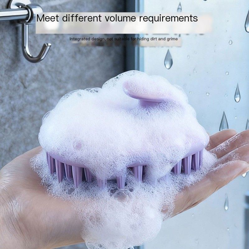 Scalp Massage Shampoo Brush-Light pink