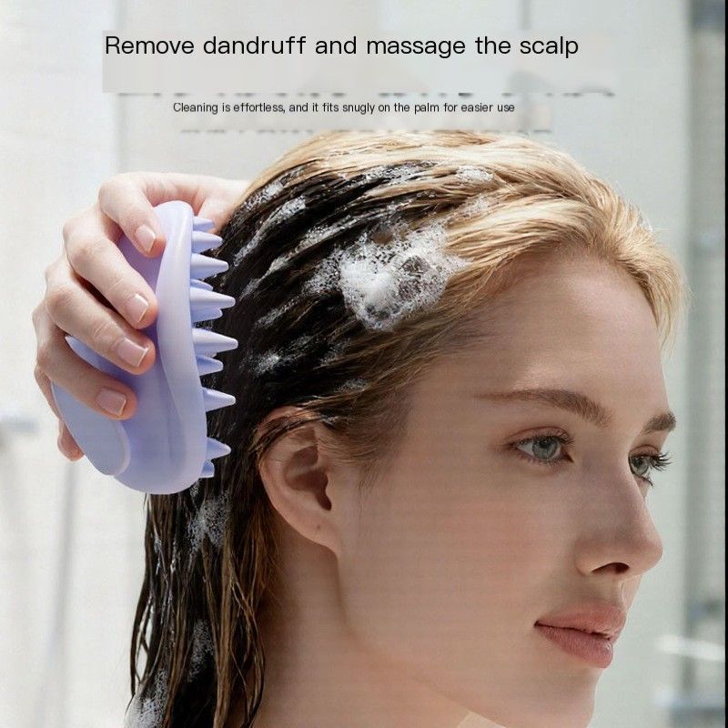 Scalp Massage Shampoo Brush-Light purple