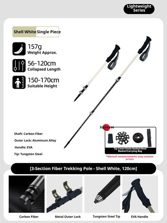 CarbonFiberTelescopicPole-ForHeightsUnder170cm