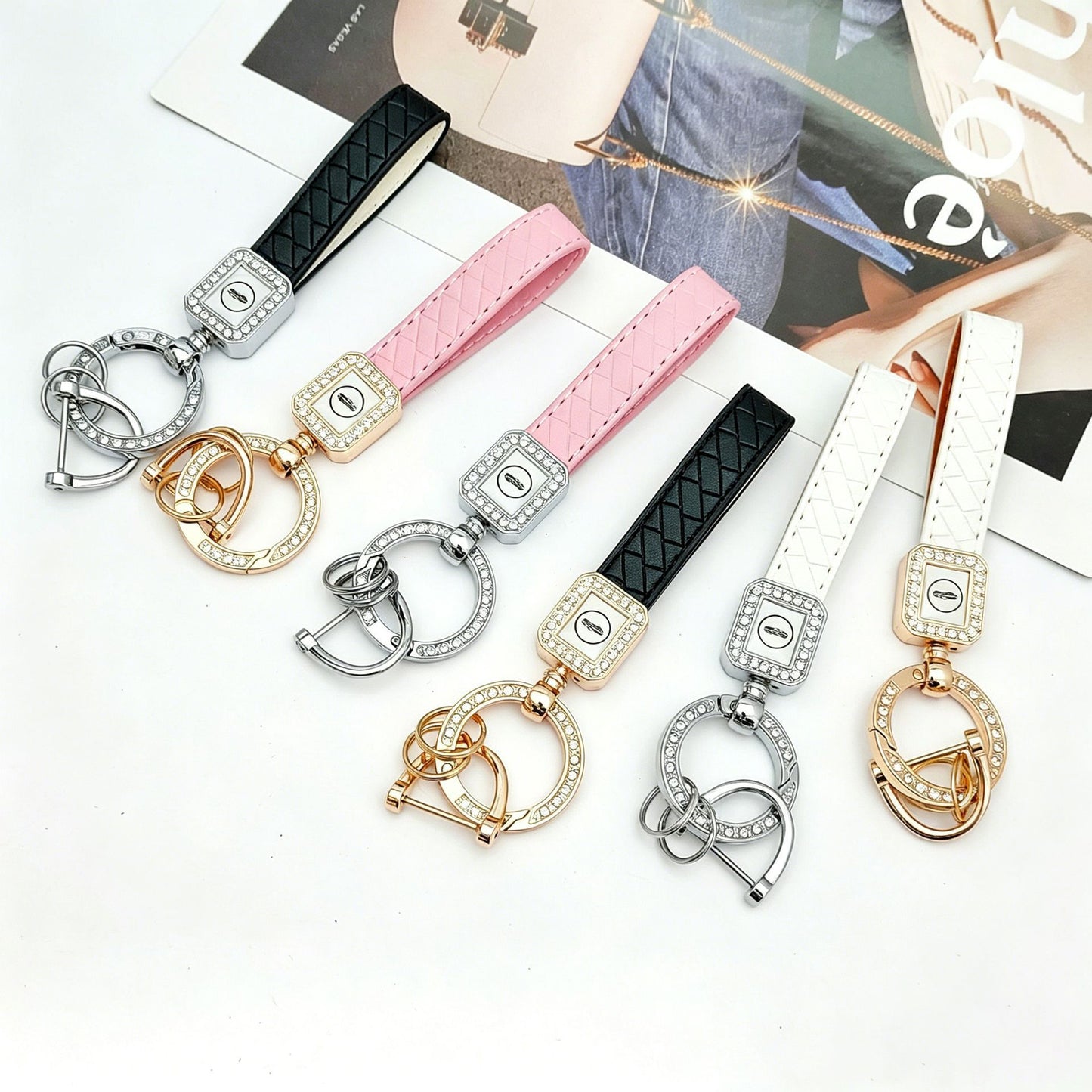 Silver Hardware White 25 Pack