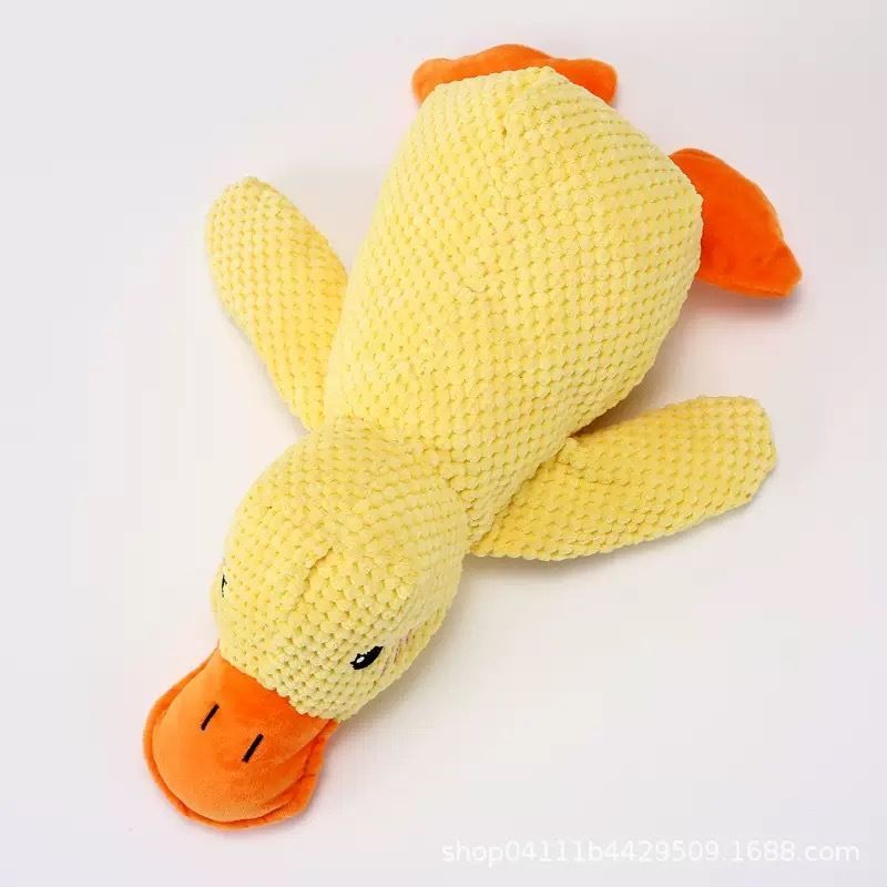 Small Plush Duck + Rope Carrot + Medium Plush Duck + Rope Carrot