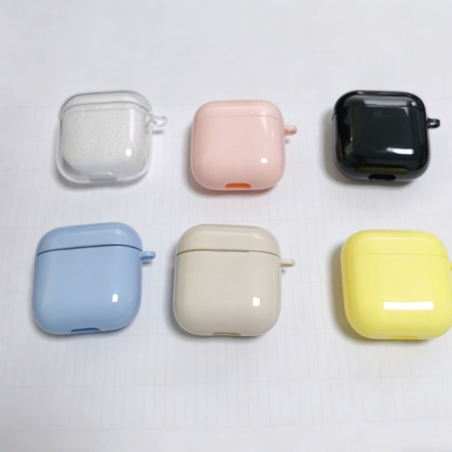 Transparent Bluetooth Earphone Case Apple AirPods 1/2