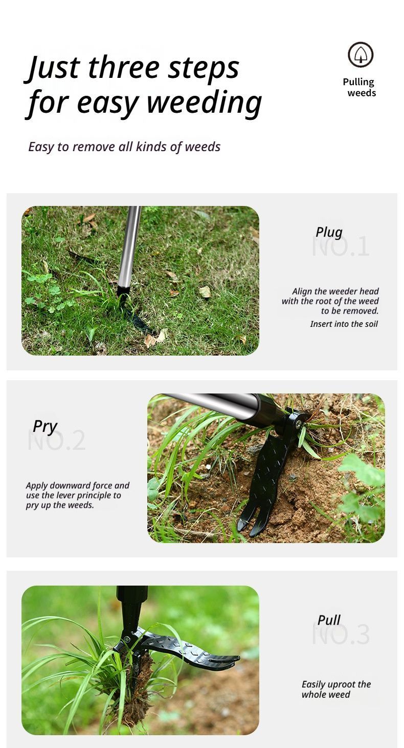 Manual weeding device-Weeding tool