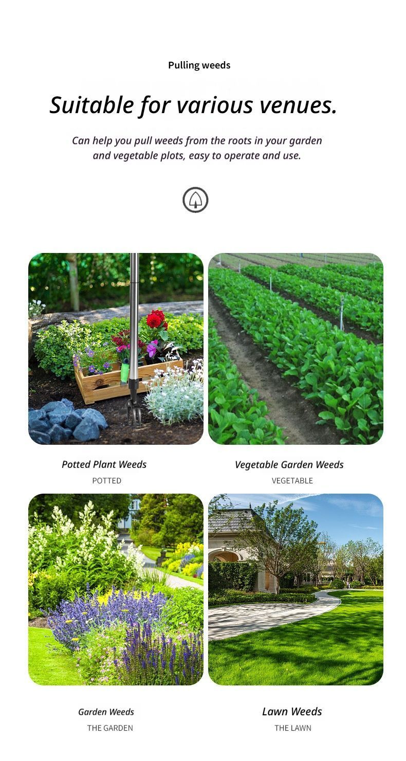 Manual weeding device-Weeding tool