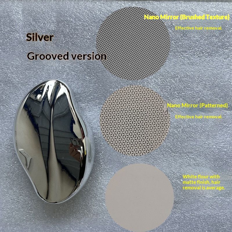 WhiteGrooved-BrushedNanoGlass(GoldFinish)