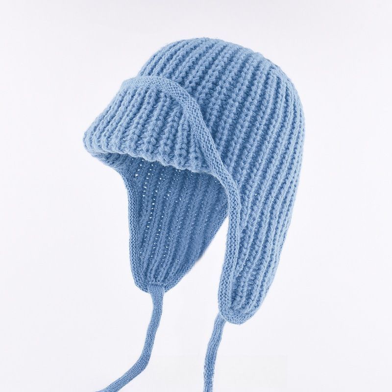 Women Plain Aviator Hat with Earflaps Khaki