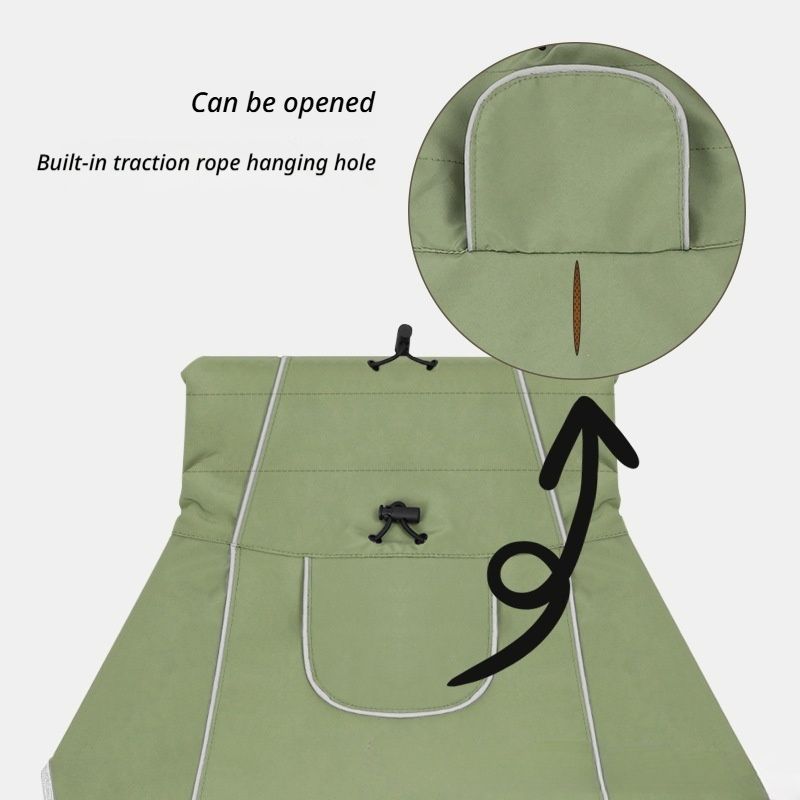 Windproof Rainproof Outdoor Pet Coat-olive green