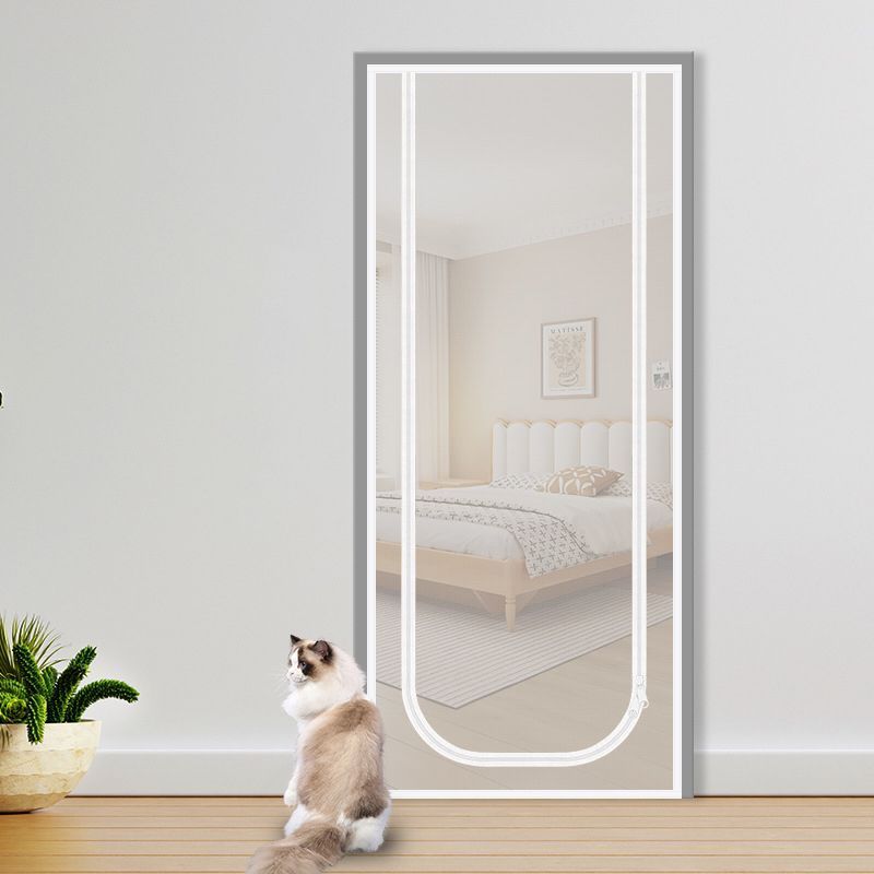 Pet Zipper Screen Door White 95 x 220cm