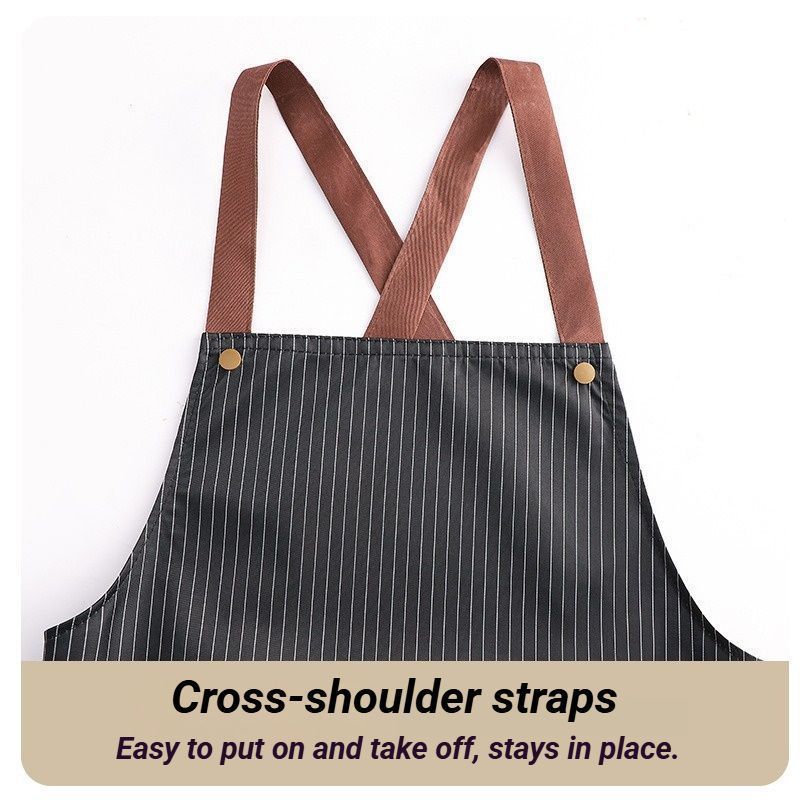 2-Pack Black Waterproof Aprons