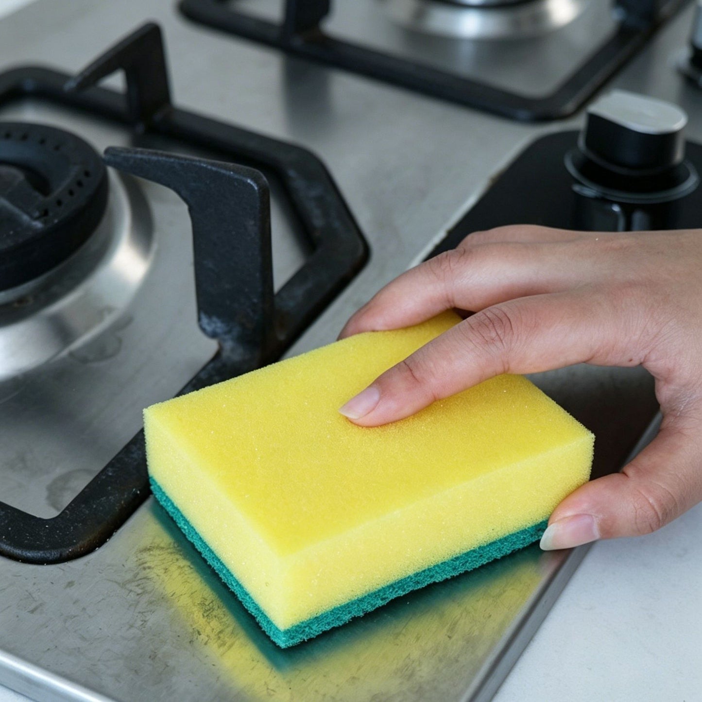 20pk Square Dual Sided Dish Sponge