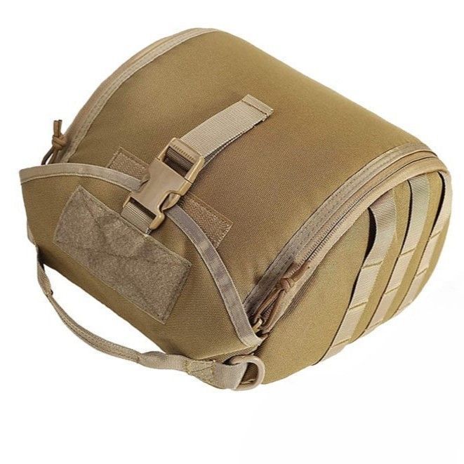 Portable Outdoor Adventure Storage Pouch Mud Brown, Light Bag For Camping Emergency Supplies