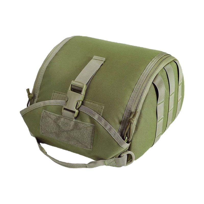 Portable Outdoor Adventure Storage Pouch Army Green, Roomy For Mountain Trip Daily Kit