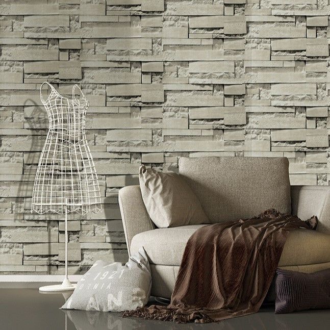 Self Adhesive Wood Wallpaper 0.45x6M, Brown Yellow Wood Texture, Warm Indoor Decor