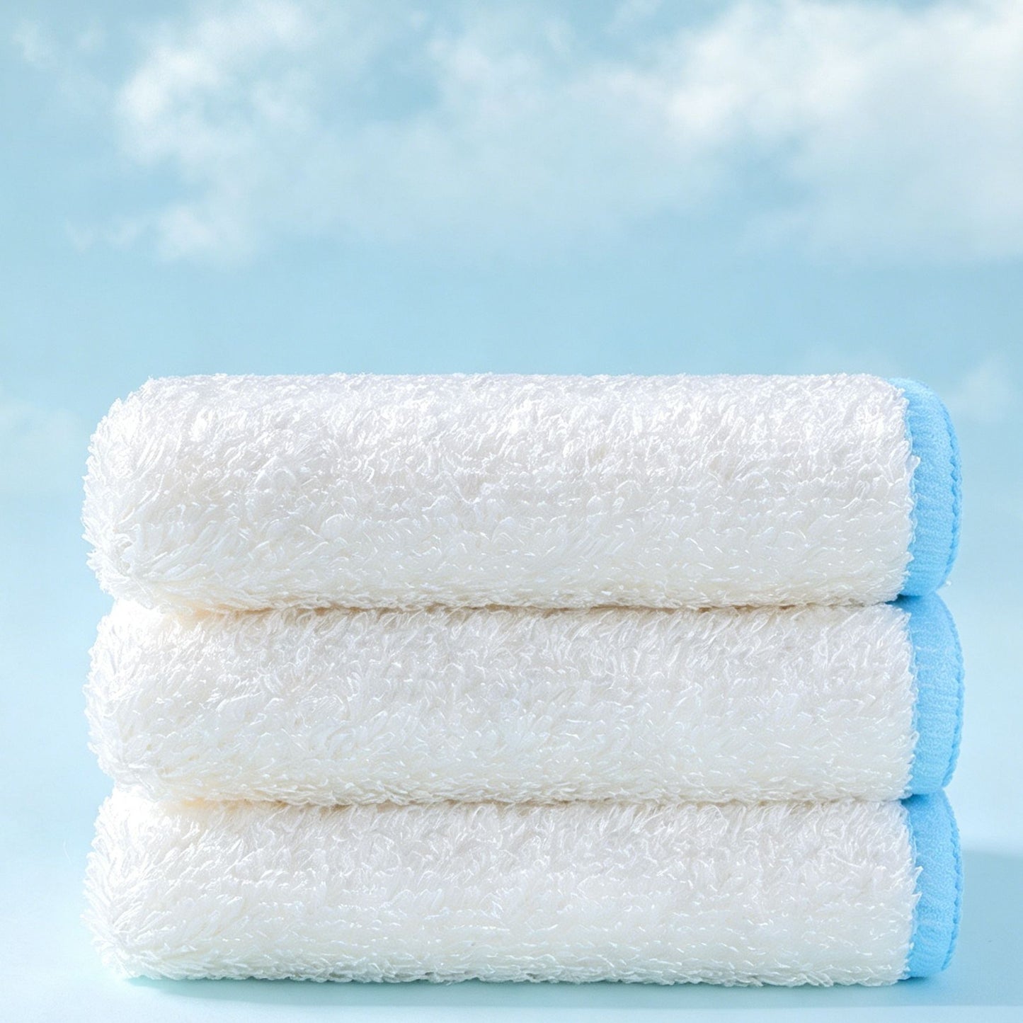 5 pk Bamboo Fiber Dish Cloth 28*28