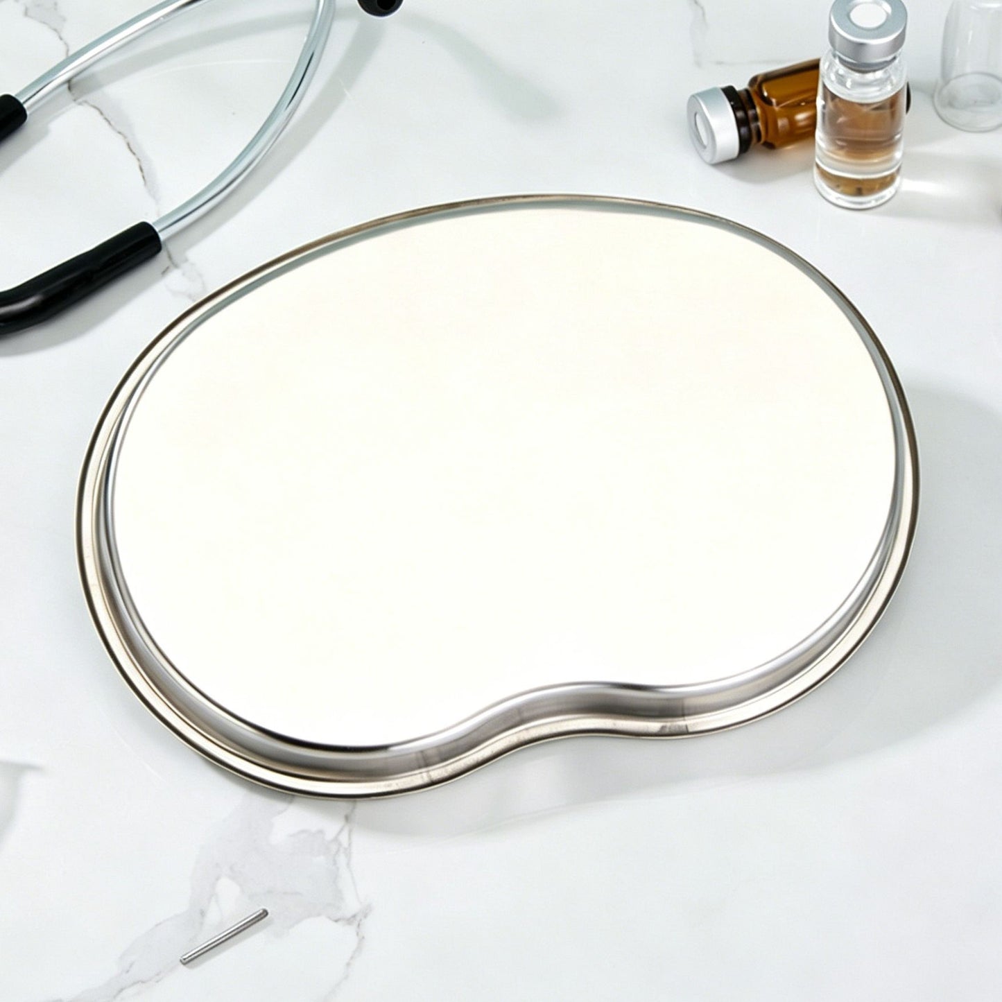 Deep Medium Kidney Tray 304 Stainless Steel 2pcs