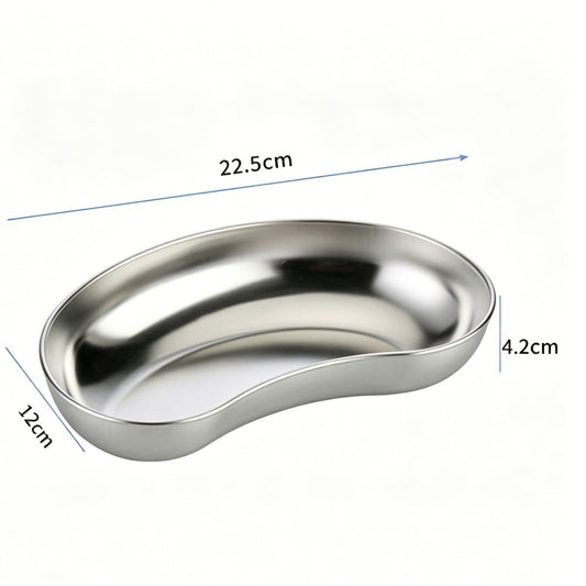 Deep Large Kidney Tray 304 Stainless Steel 2pcs