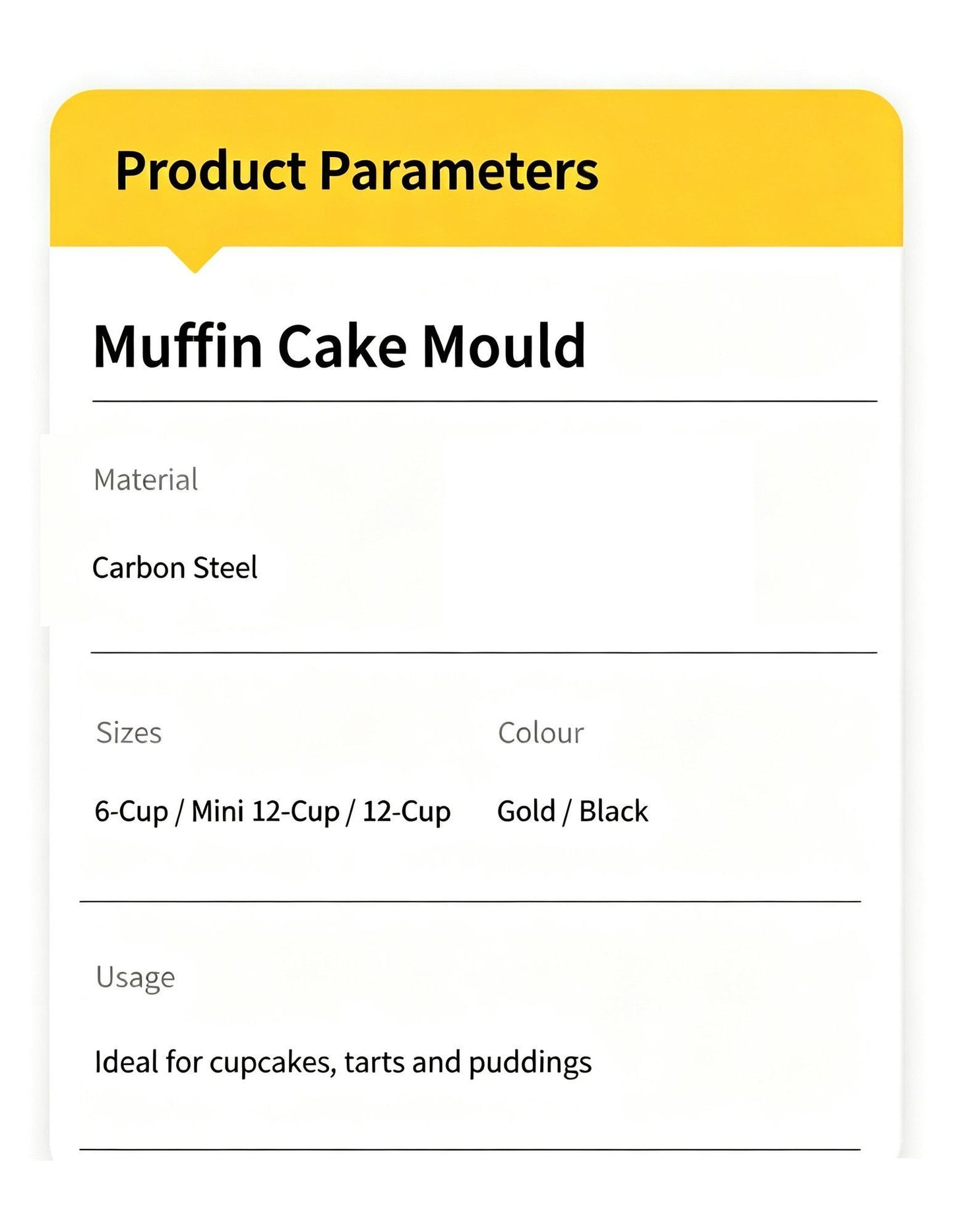 Non-Stick Mini Muffin Baking Tray, Household Cupcake Baking Mould For Oven, Gold Mini 12-Cup Pan, Set Of 2, Kitchen Baking Supply