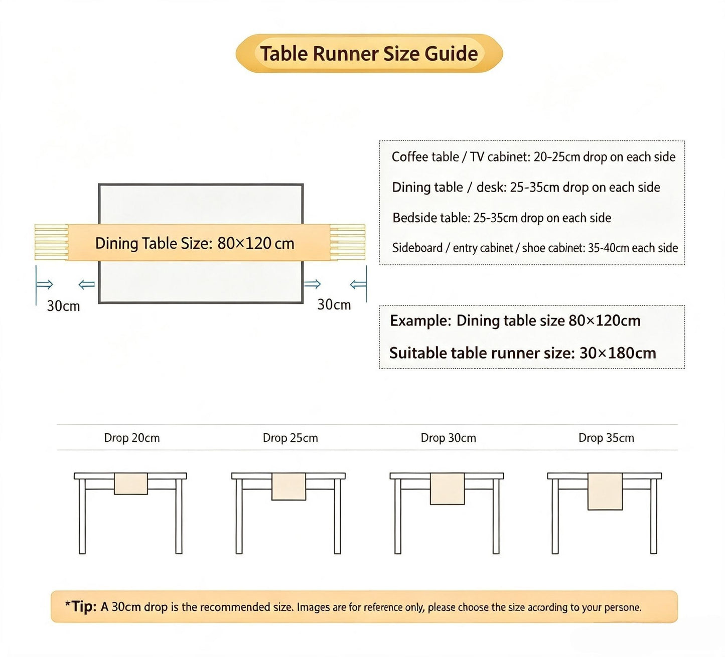 Stylish Christmas Table Runner, Long Table Mat For Xmas Scene Layout, Multi-purpose Cabinet Scarf, 33*200cm, Pattern 04