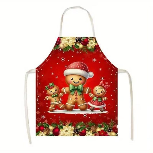 Winter Christmas & Halloween Apron, 75x65 cm Flannel, soft and warm, large size offers extra coverage, provides extra warmth for cold winter events.