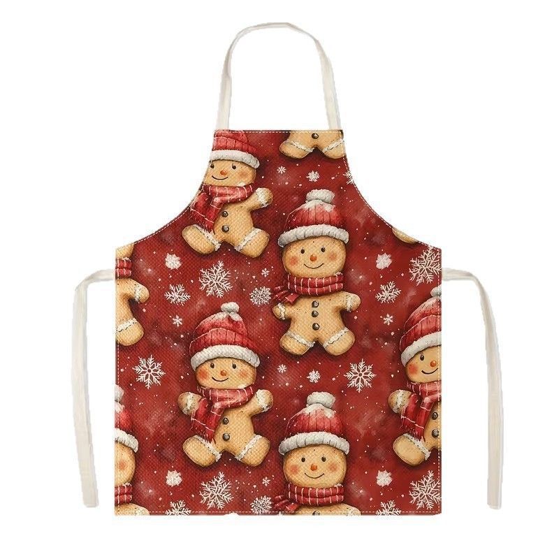 Cosy Christmas & Halloween Apron, 56x45 cm Heavy Cotton Linen, sturdy and durable, standard fit, ultra-soft option for ultimate comfort.
