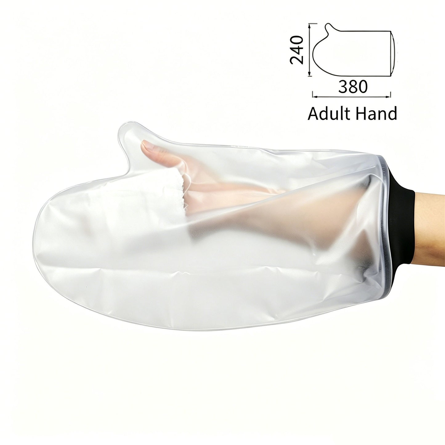 Adult Hand Cast Waterproof Shower Cover