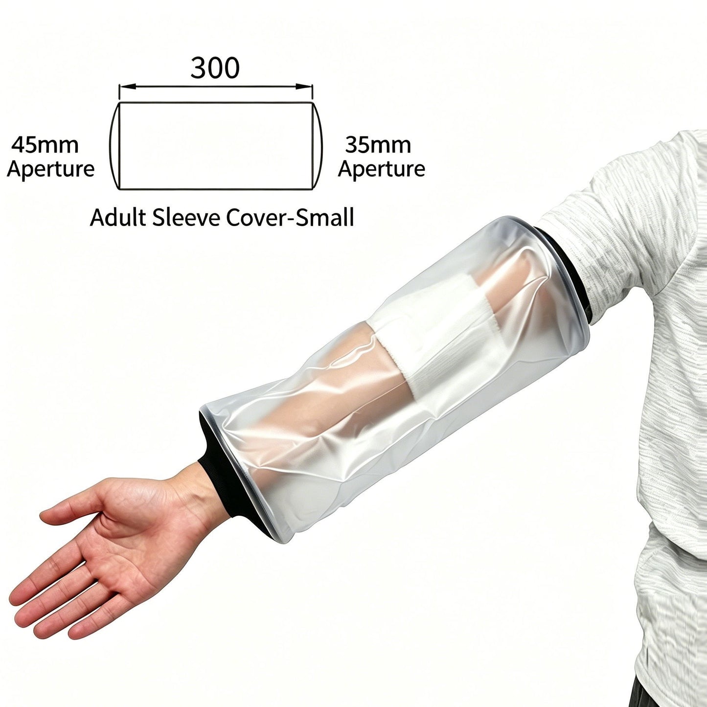 Adult Elbow Wound Waterproof Sleeve