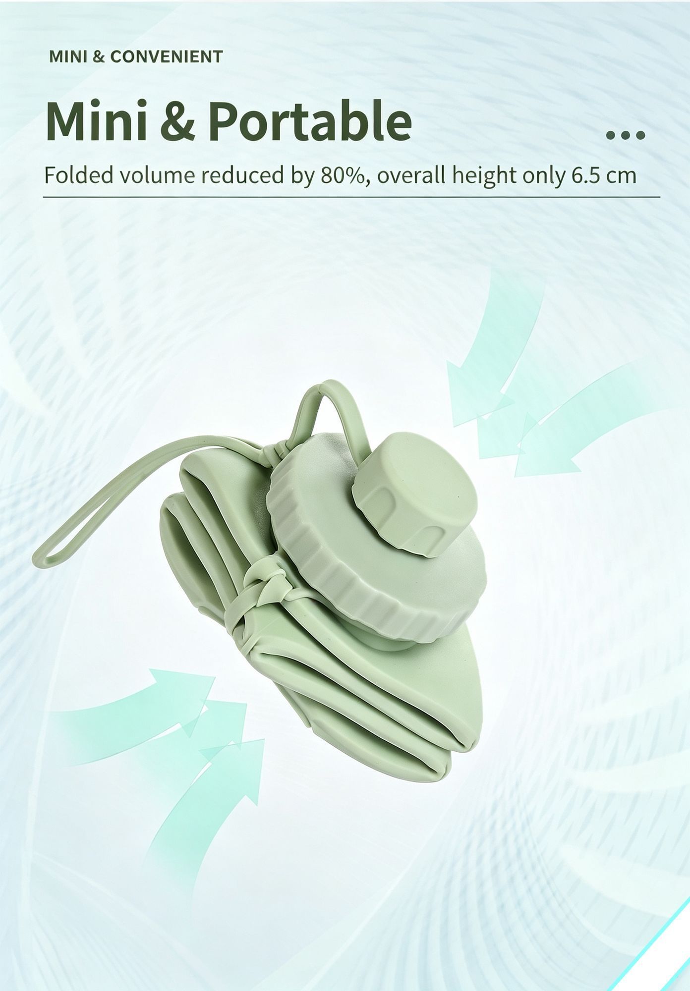 Food Grade Foldable Silicone Water Cup, High Temperature Resistant Telescopic Portable Hydration Bottle, 800ml Large Capacity for Outdoor Travel, Camping Trips and Christmas Holiday Gift, Yellow
