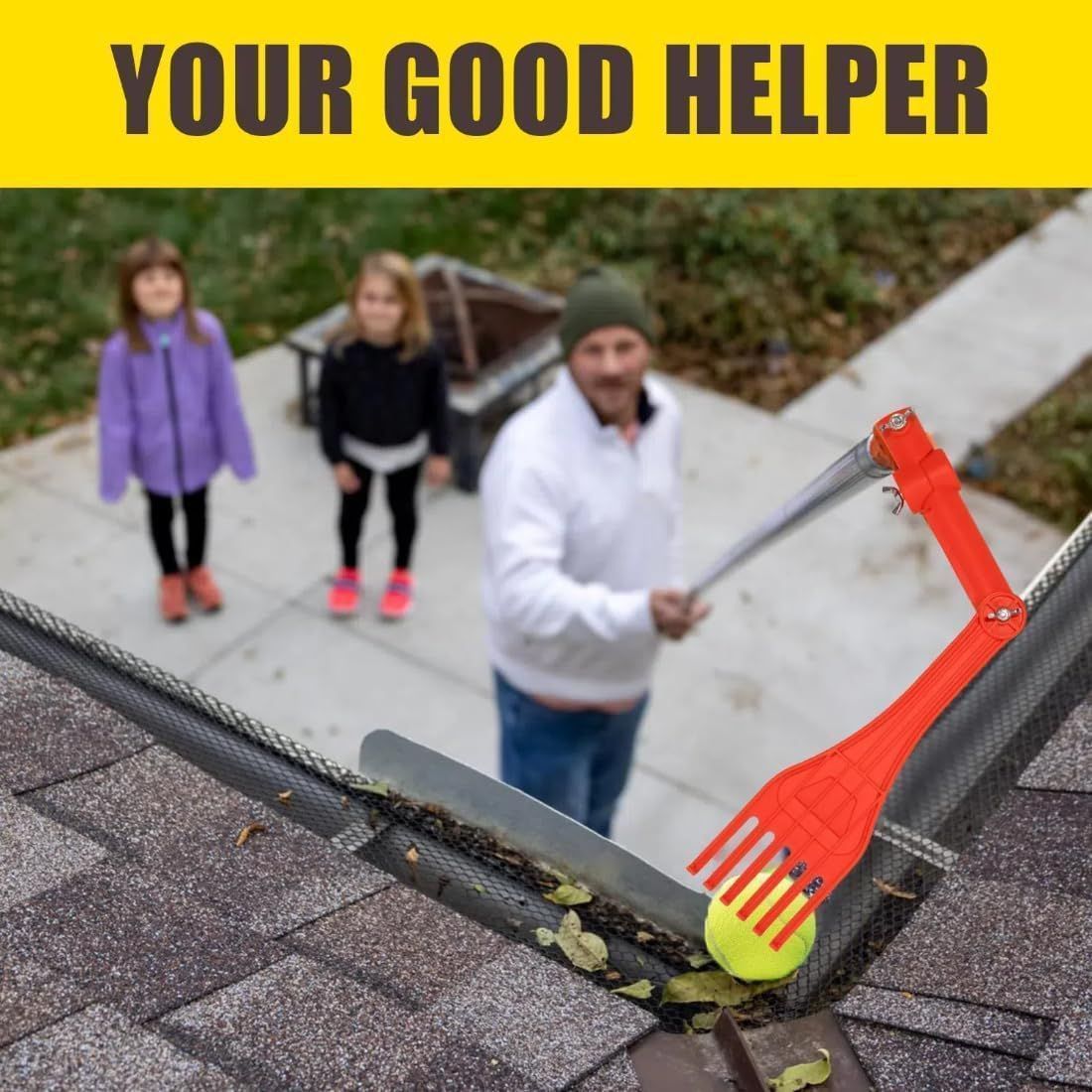 Tools for cleaning fallen leaves-3 pieces per set