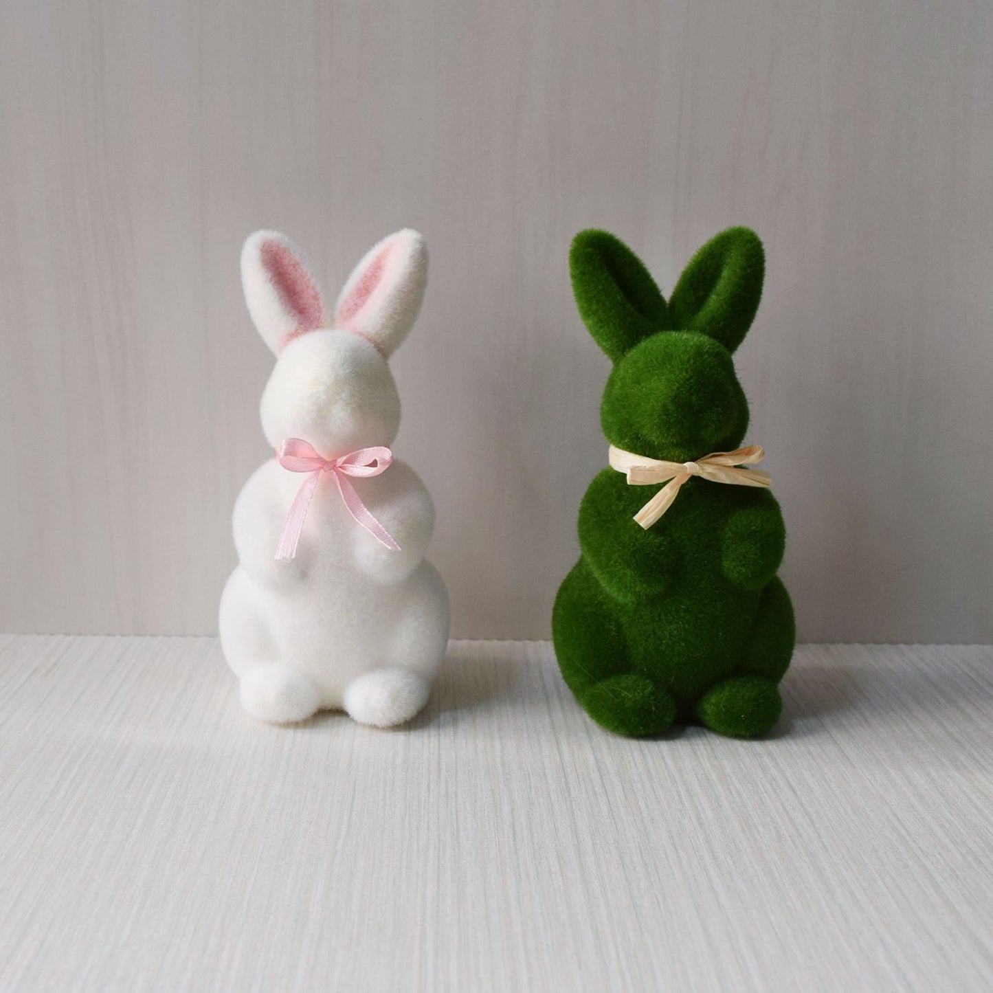 2PS Moss Bunny Decor 7.6cm High