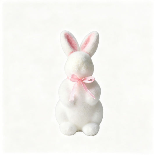Moss Bunny Decor 16.5cm High