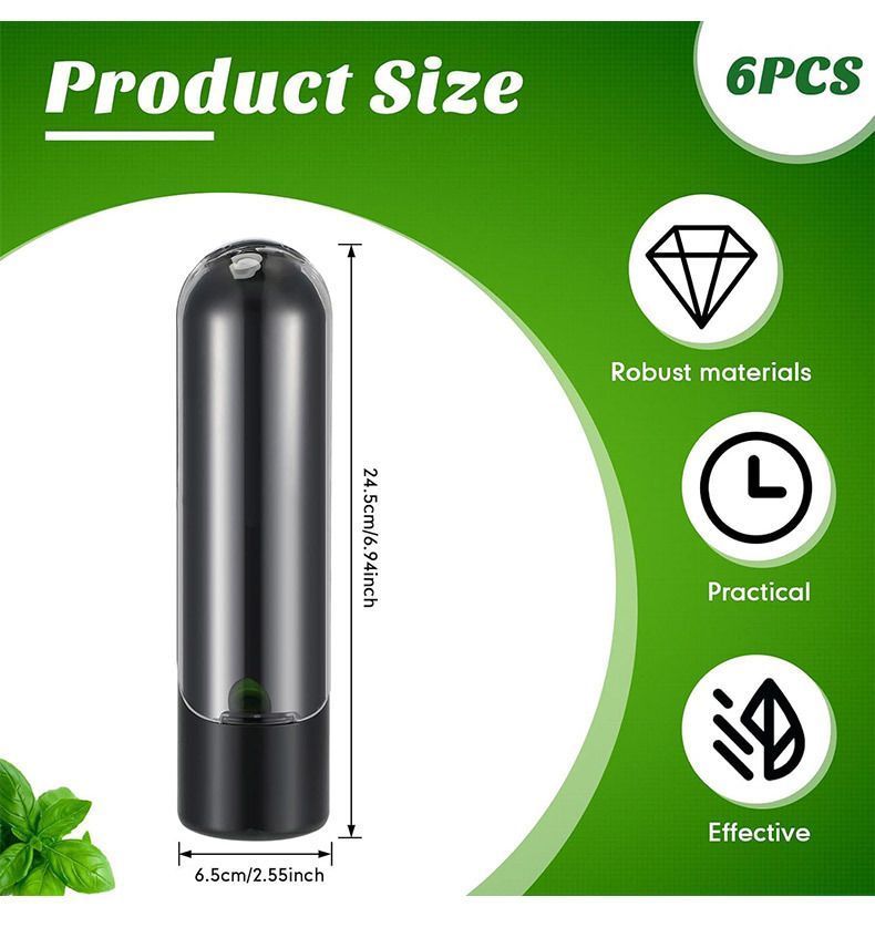 4Pcs Herb & Vegetable Fresh Storage Containers-White