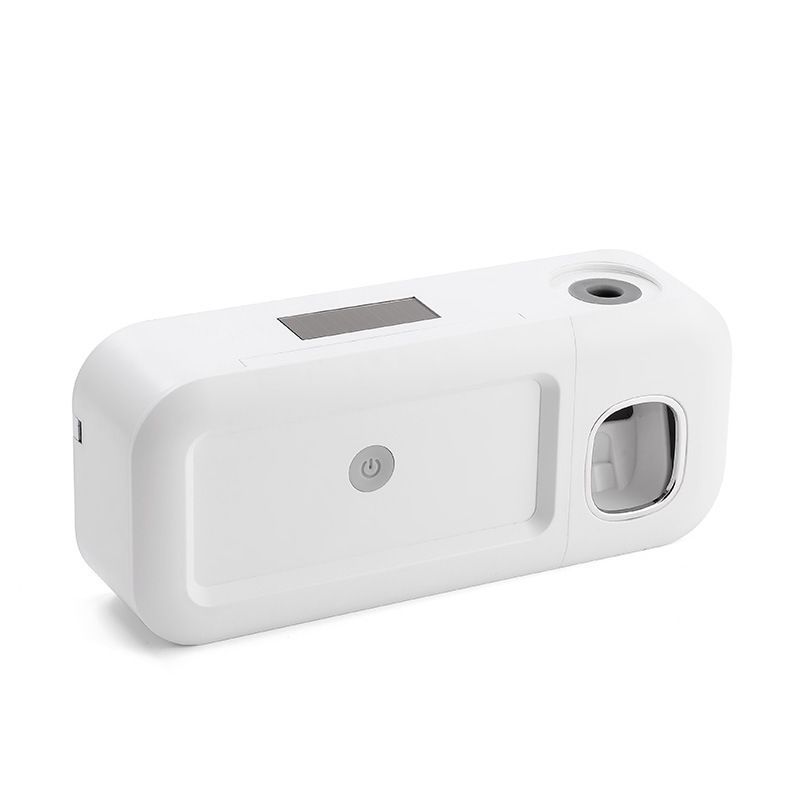 White No-Drill UV Toothbrush Holder