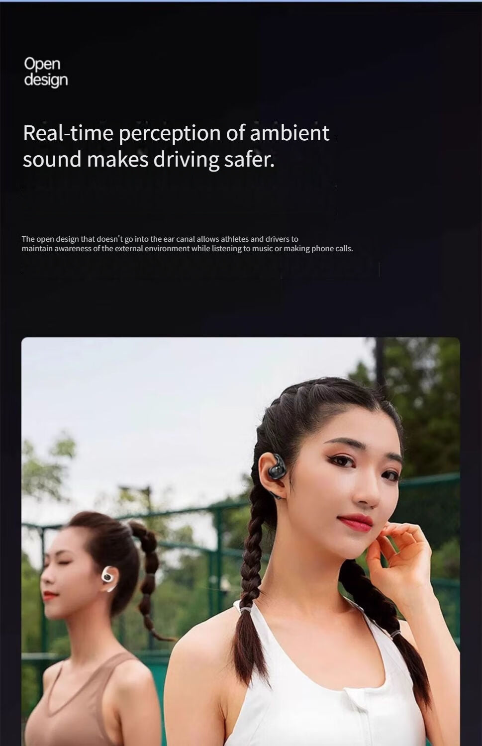 Y3 Bluetooth headset-White