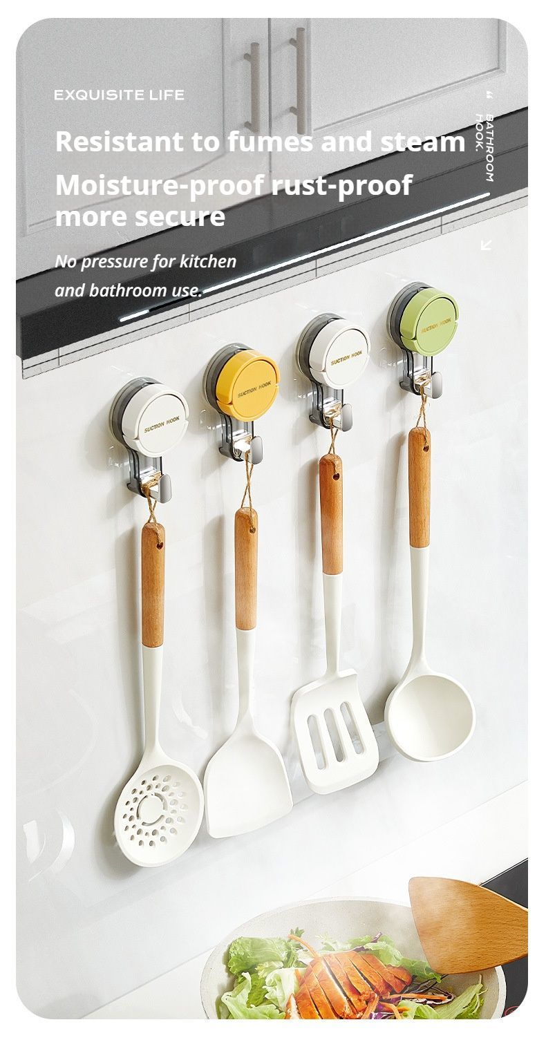 yellow Suction cup hook