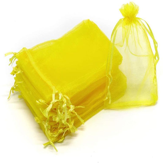 Insect-proofMeshBags,Yellow,20-Pack