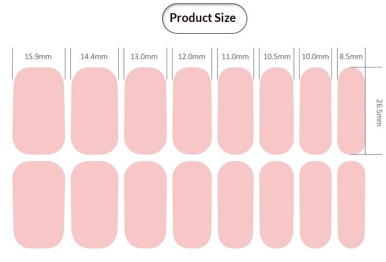 NailPolishFilmNailStickersZE-0586