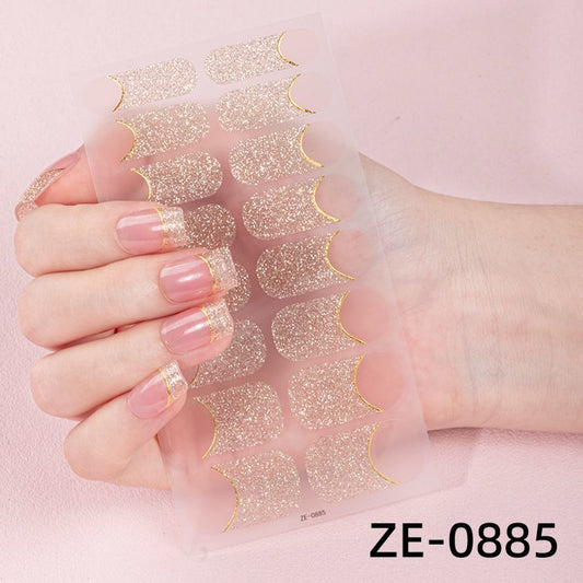NailPolishFilmNailStickersZE-0885