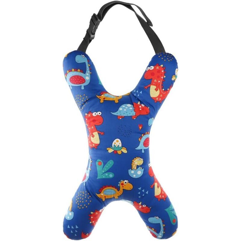 Pillow of Travel for Children Cushion of Car in Shape of X of Siege Auto Doux of Rest Adjustable for Adults Holder of Head and Neck for Long Journeys