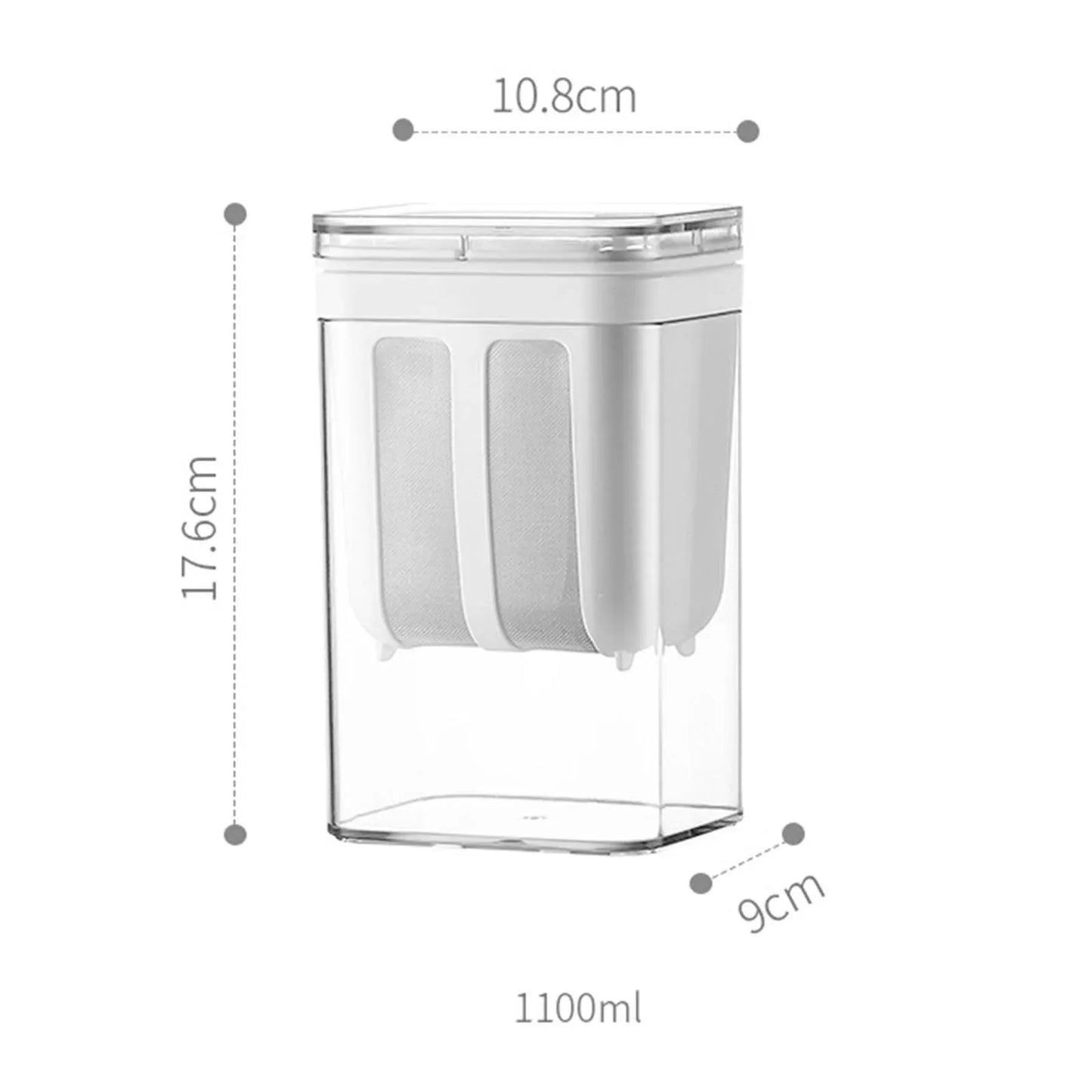 Reusable Yogurt Strainer Maker With Stainless Steel Mesh for Homemade Whey Soy Milk and Nut Milk