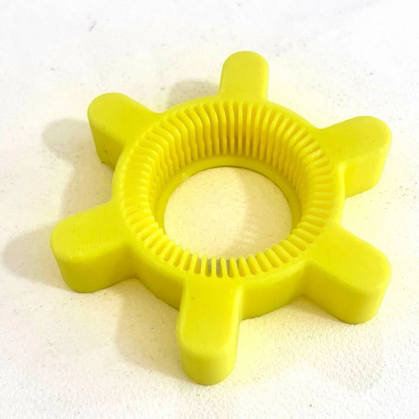 Easy Twist Bottle Cap Opener, Ergonomic Plastic Lid Remover for Seniors Weak Hands and Arthritis, Yellow