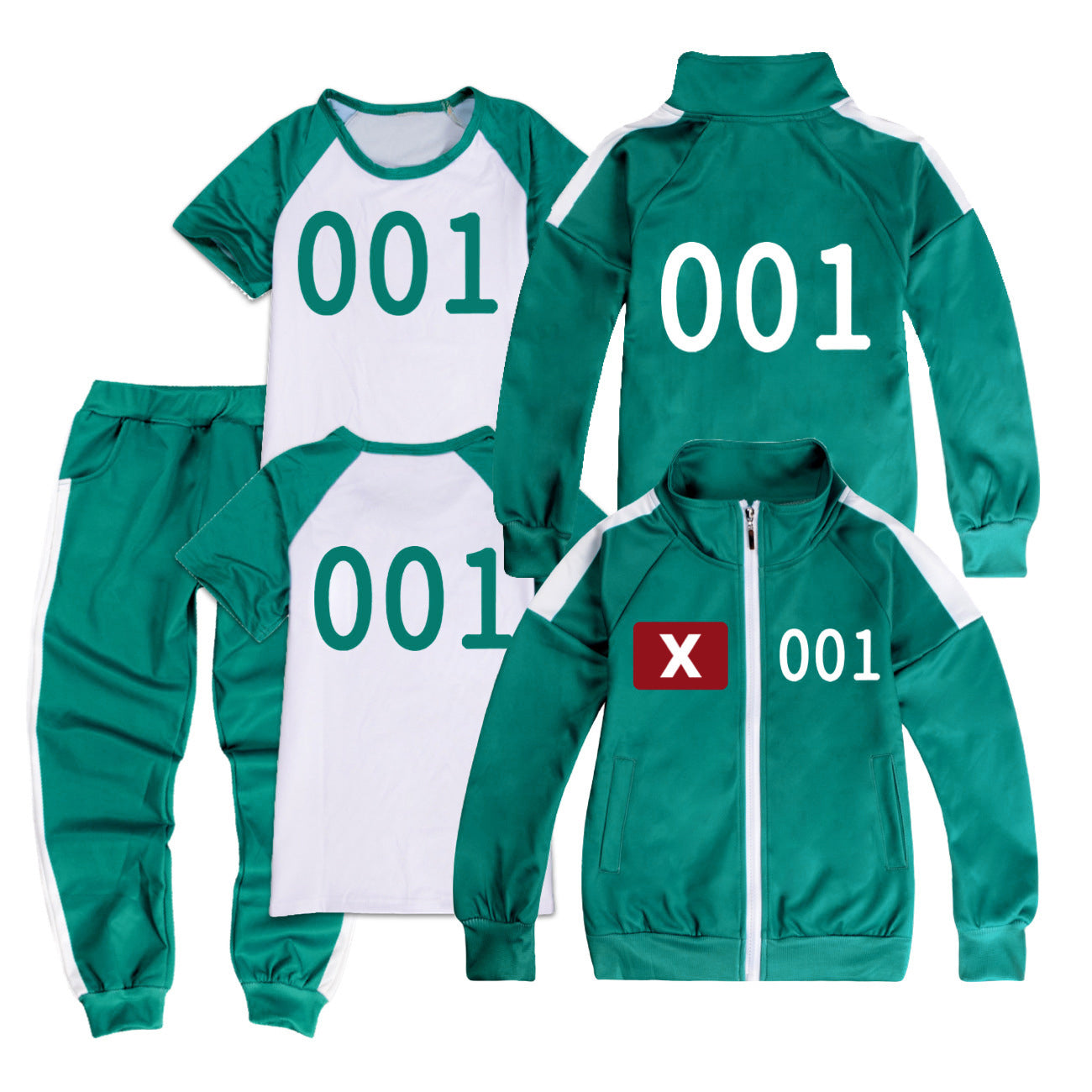 Squid Game, sportswear, complete set with rope 149 122