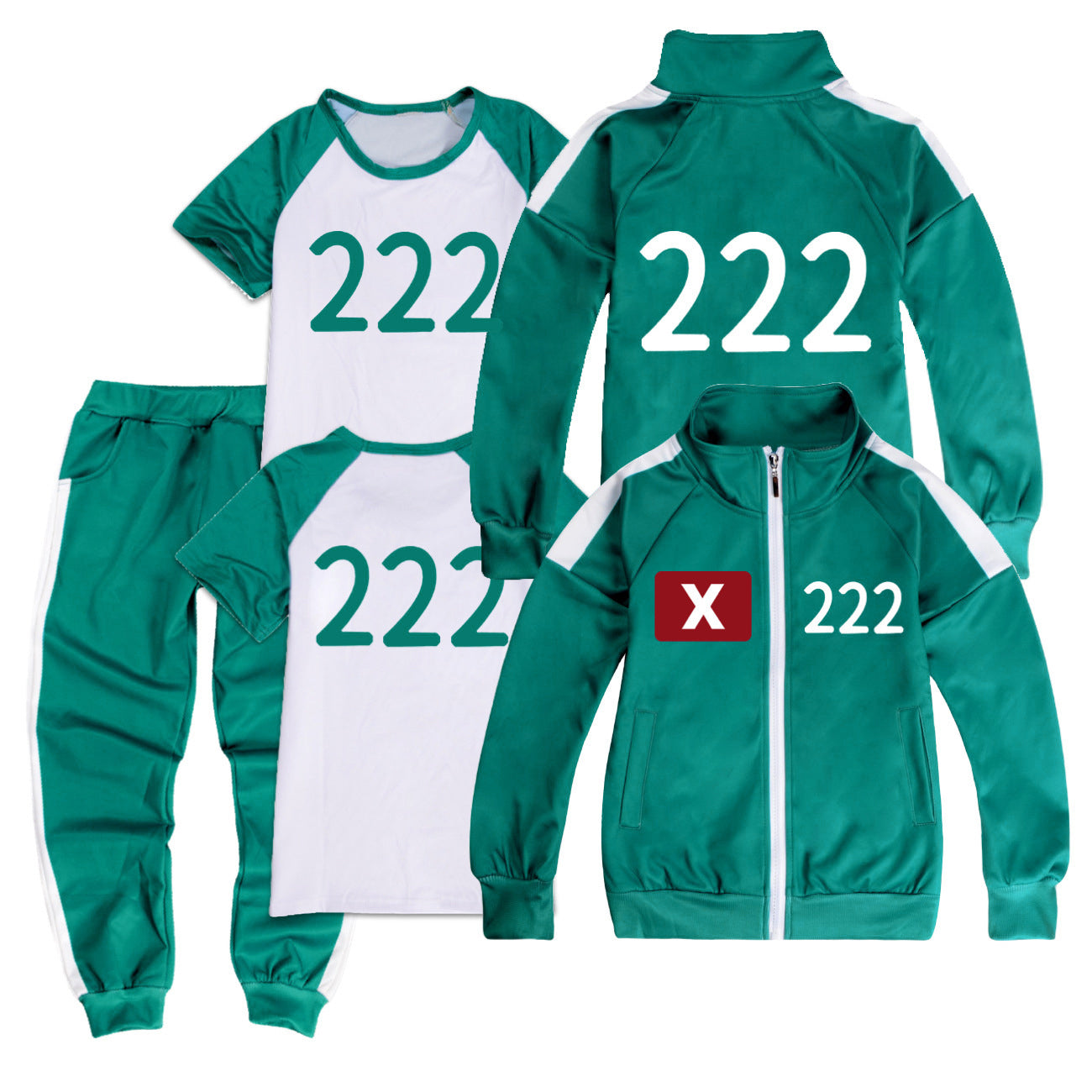 Squid Game, sportswear, complete set with rope 149 122