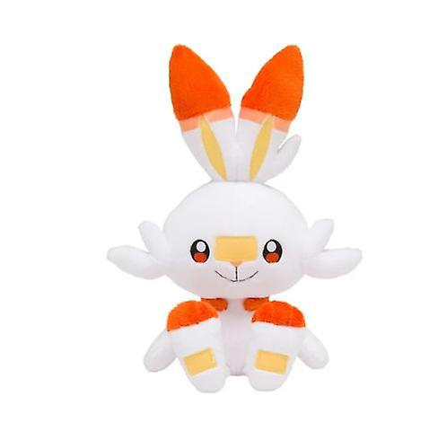 35cm Scorbunny Rabbit Plush Cute Sword Shield Anime Game Elf Doll