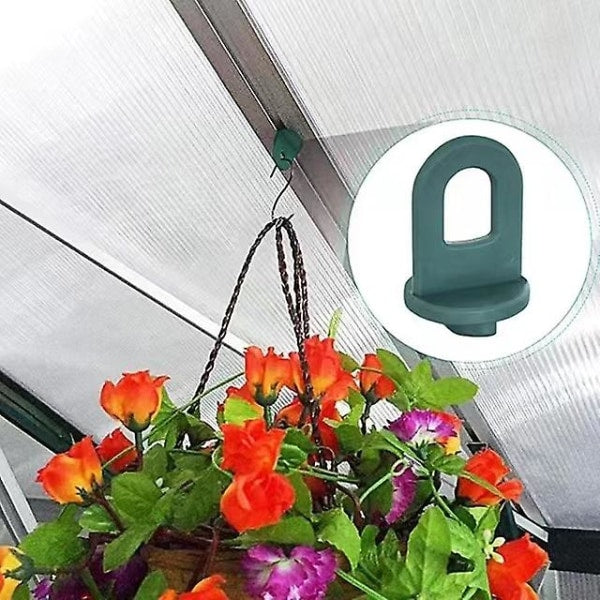 Greenhouse Clamps Set of 50 with Extra Strong Grip and Eyelets - The Best Trellis and Plant Holder for Your Greenhouse - Greenhouse Accessories
