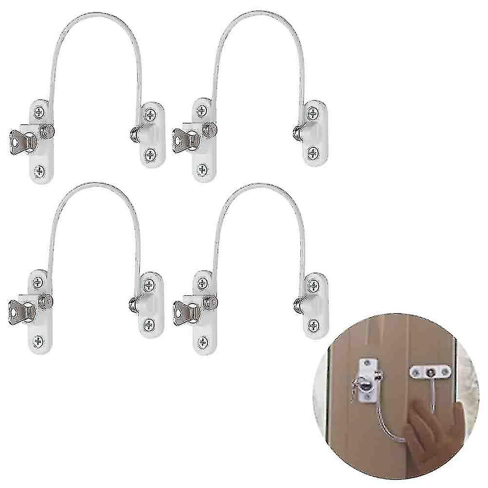 pcs Window Limiters, Window Limiters, Childproof Window Locks, Window Locks, Door Locks - Black