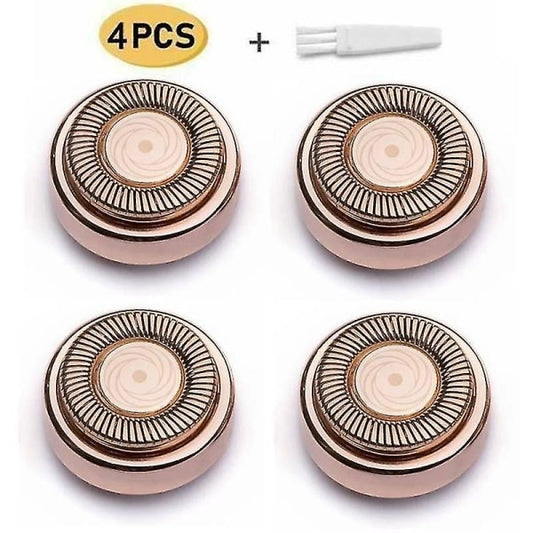 4pcs Flawless Hair Remover Replacement Heads Blades Finishing Touch Epilator