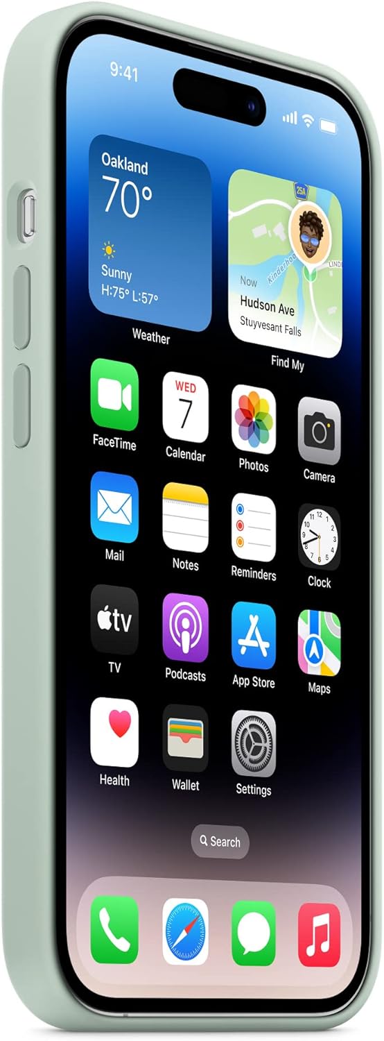 Apple Silicone Case with MagSafe Compatible for iPhone 14 Pro