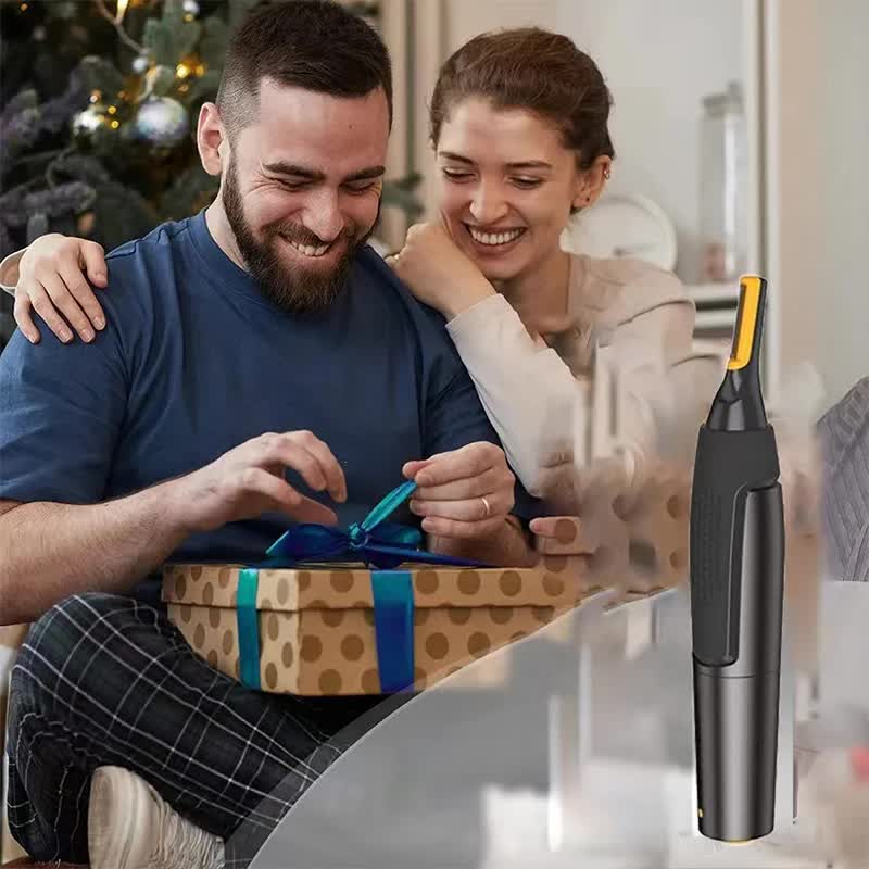 Ultra-thin precision trimmer Electric nose hair trimmer Mini portable ear trimmer for men nose hair shaver Waterproof safe clean USB charging model