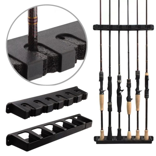 Fishing landing net with telescopic rod handle, fishing net