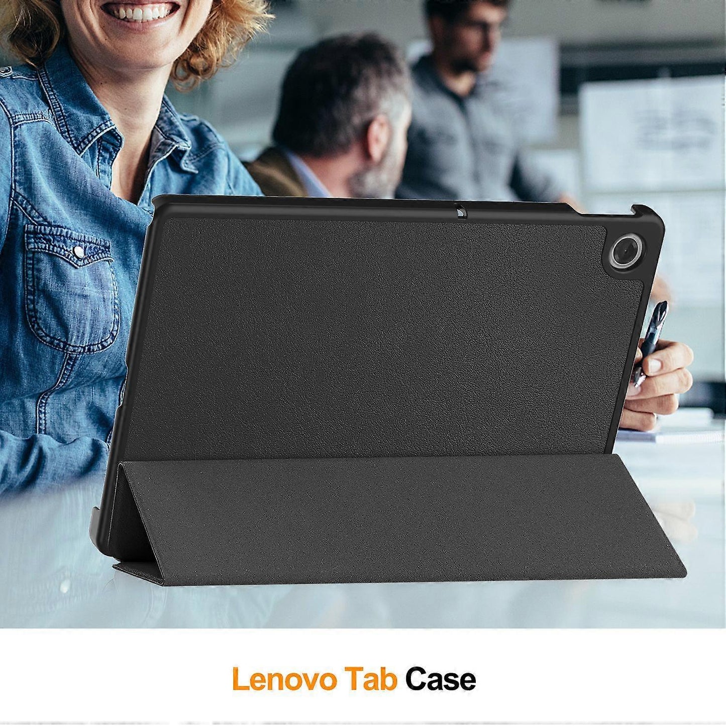 Case for Lenovo Tab TB311FU Anti-Drop Leather Stand Tablet Protection Multicolor{hh] Multicolor Multicolor Black